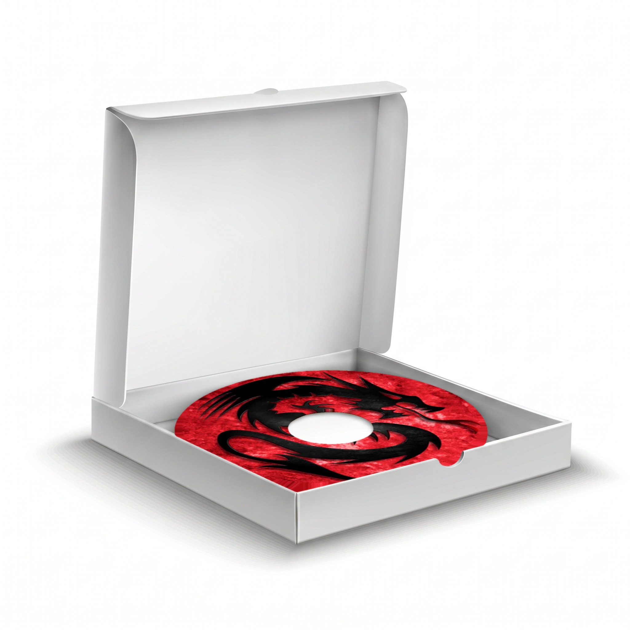 Rolstoel Spaakbeschermer Draak Rood (Nr.3013), per set van 2 stuks - Afbeelding 3